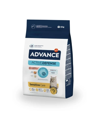 Comida para Gato ADVANCE Sensitive Salmon 10kg